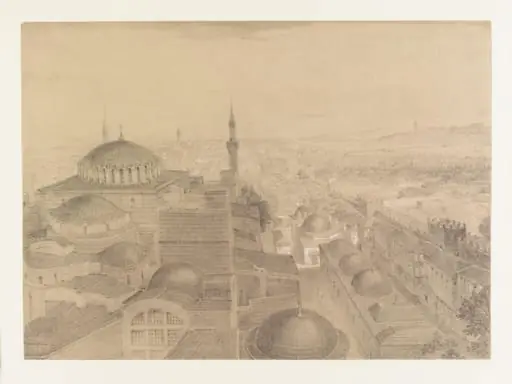 Panorama de Constantinople, by Alexius Geyer
