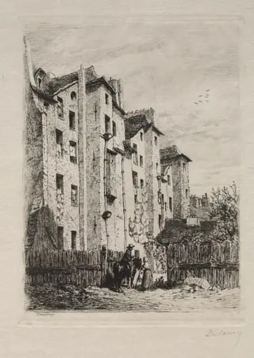 Maisons, Rue de Lyonnais, by Alfred-Alexandre Delauney