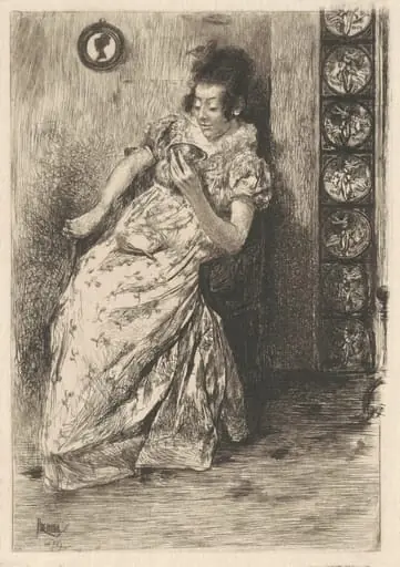 Divination in Tea Leaves, by Alfred Brennan