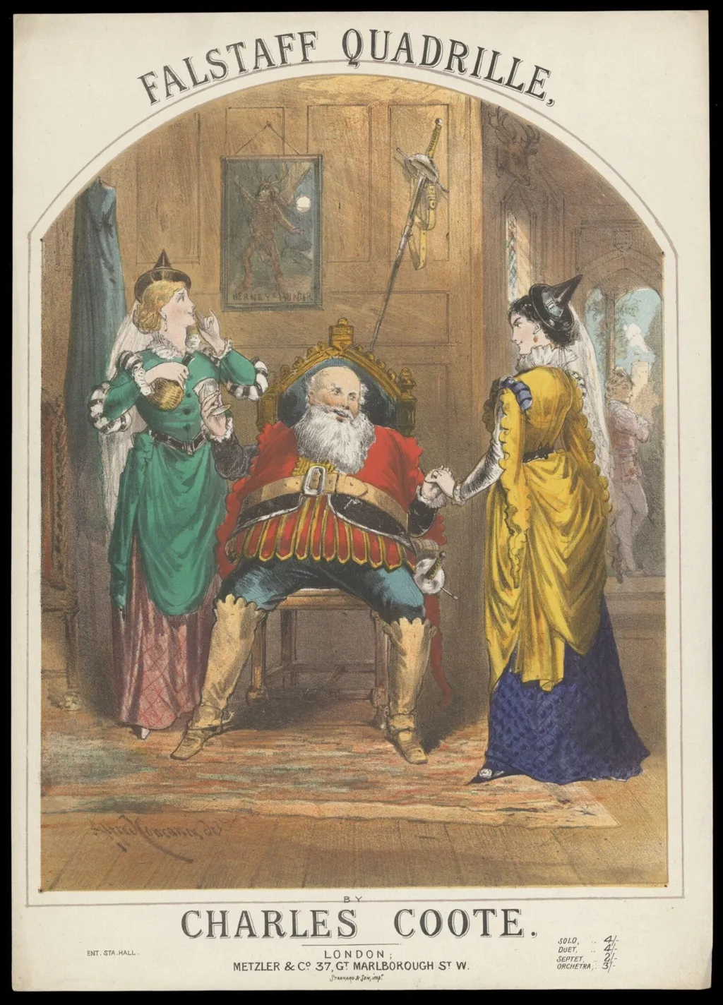 H Beard Print Collection, by Alfred Concanen, 1850