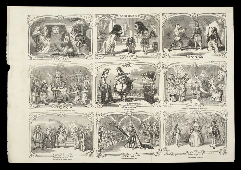 H Beard Print Collection, by Alfred Crowquill, 1