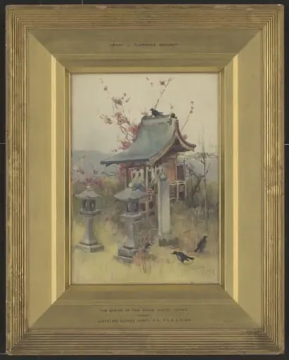 Shrine of the Foxes, Kyoto, by Alfred East