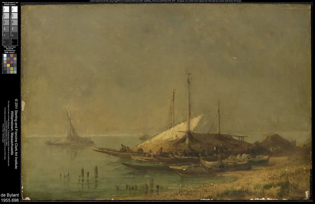 Boats, by Alfred Edouard Agenor van Bylandt