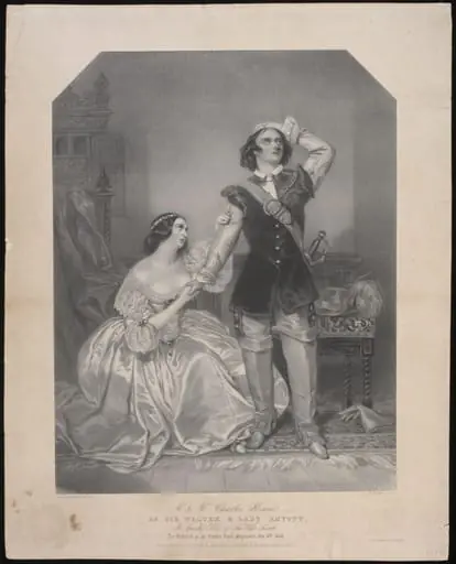 H Beard Print Collection, by Alfred Edward Chalon