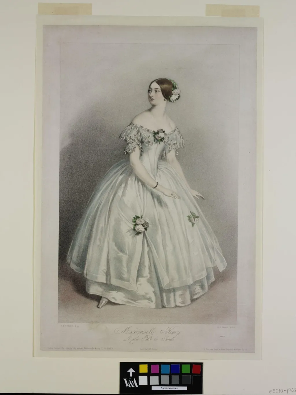 Mademoiselle Fleury., by Alfred Edward Chalon, 1