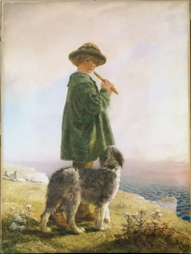 The Piping Shepherd, by Alfred Fripp