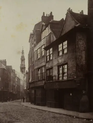 Drury Lane Looking towards St. Mary-le-Strand, by Alfred H. Bool