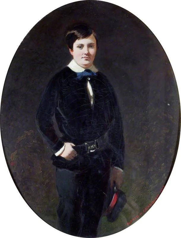 Thomas Walford Grieve, Aged 11, by Alfred Hitchens Corbould, oil, 1852