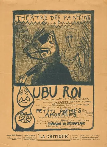 Ubu Roi; Petits Poèmes amorphes, by Alfred Jarry