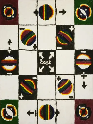 Untitled, by Alfred Jensen