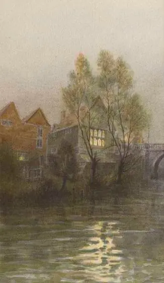 St Marys on the Bridge, Derby, by Alfred John Keene