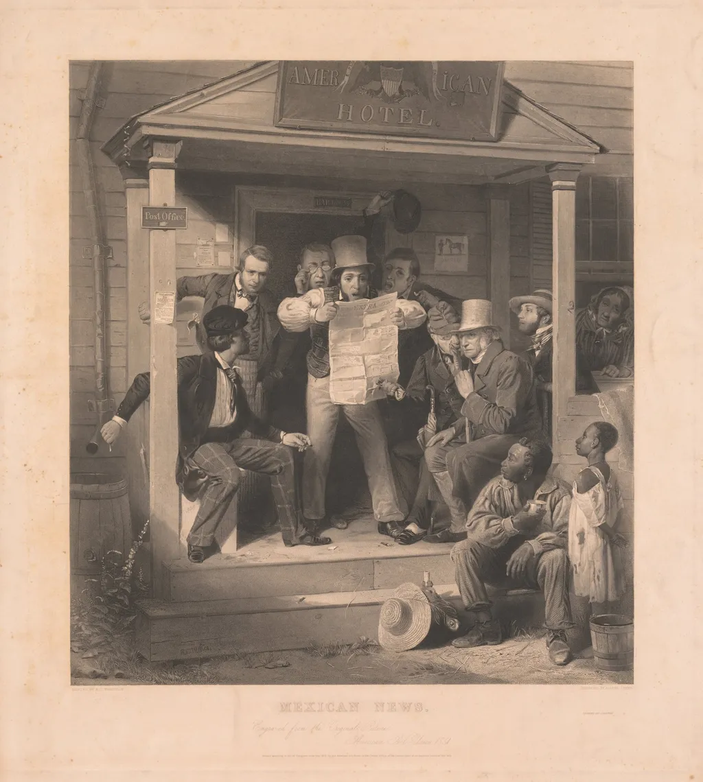 Mexican News, by Alfred Jones, 1851
