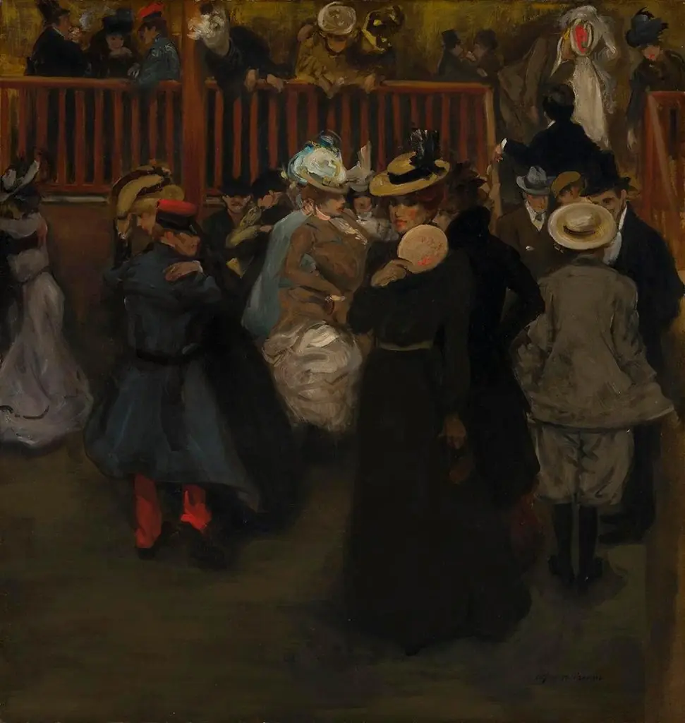 Café Scene, by Alfred Maurer