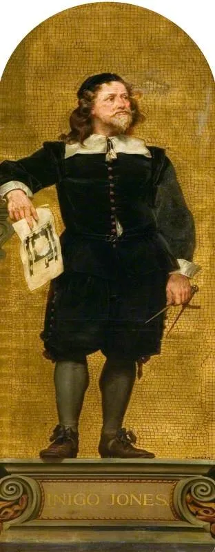 Inigo Jones (1573–1652) (design for a mosaic in the Victoria and Albert Museum) — Alfred Morgan