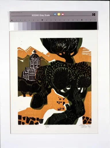 Ελληνικό τοπίο (Griechische Landschaft), by Alfred Pohl