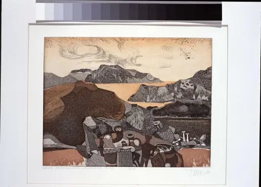 Paramo-Landshaft, by Alfred Pohl