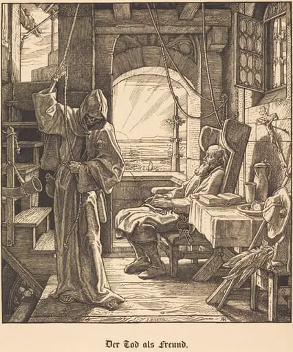 Der Tod als Freund (Death as a Friend), by Alfred Rethel