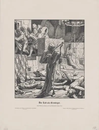 Der Tod als Freund (Death as a Friend), by Alfred Rethel