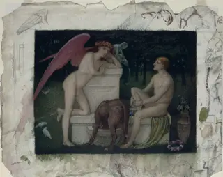 Eros and Ganymede