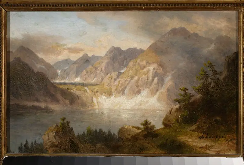 Morskie Oko Lake, by Alfred Schouppé