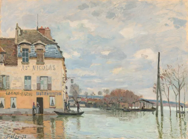 Flood at Port-Marly