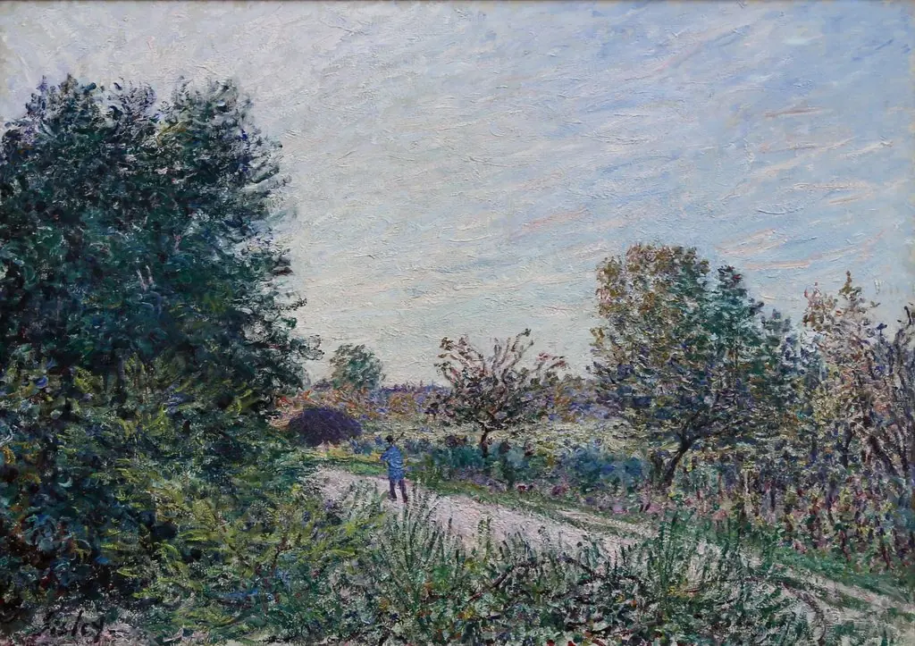 La Route, by Alfred Sisley