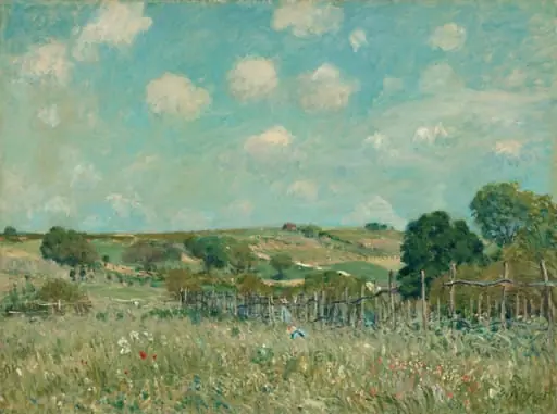 Meadow, by Alfred Sisley