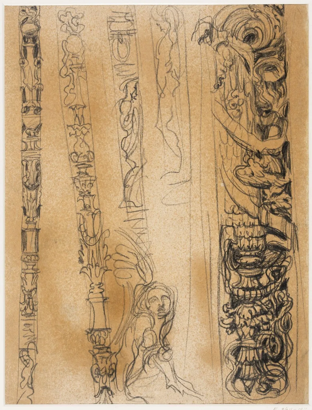 Study for Dorchester House, by Alfred Stevens, 1880
