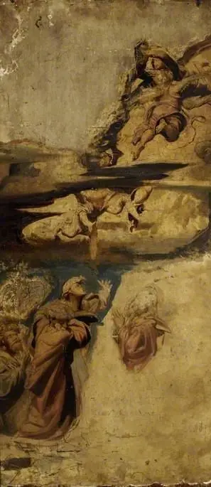 The Ascension of Christ, by Alfred Stevens