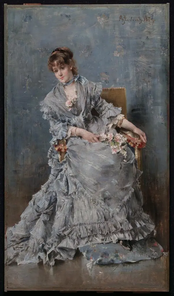 The Attentive Listener, by Alfred Stevens