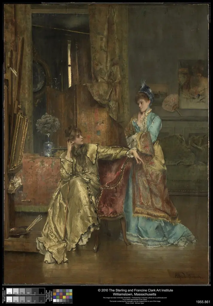 The Visit, by Alfred Stevens