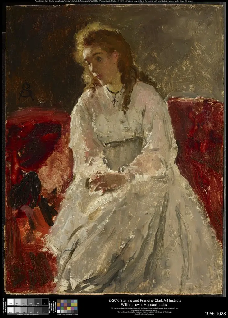 Woman in White, by Alfred Stevens