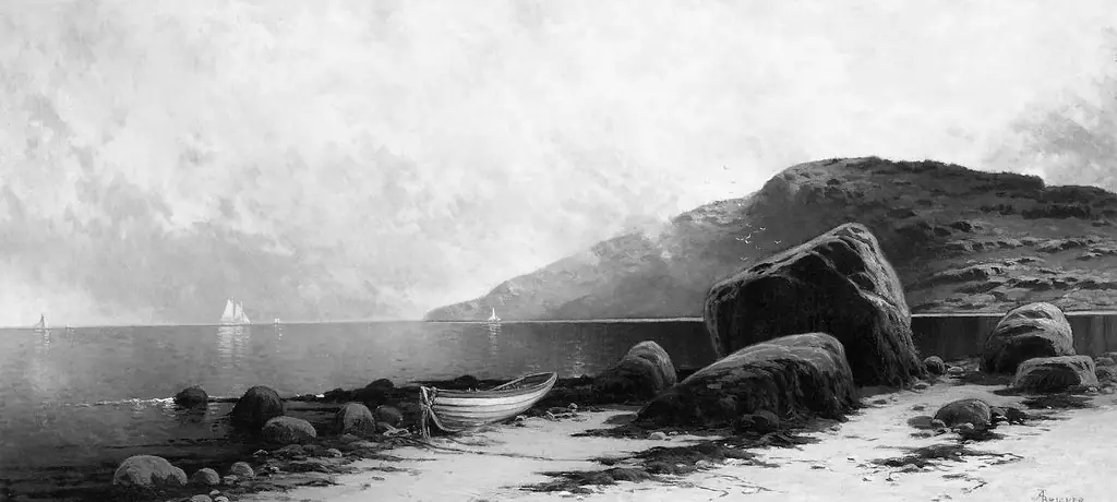 Along the Cohasset Shore, by Alfred Thompson Bricher