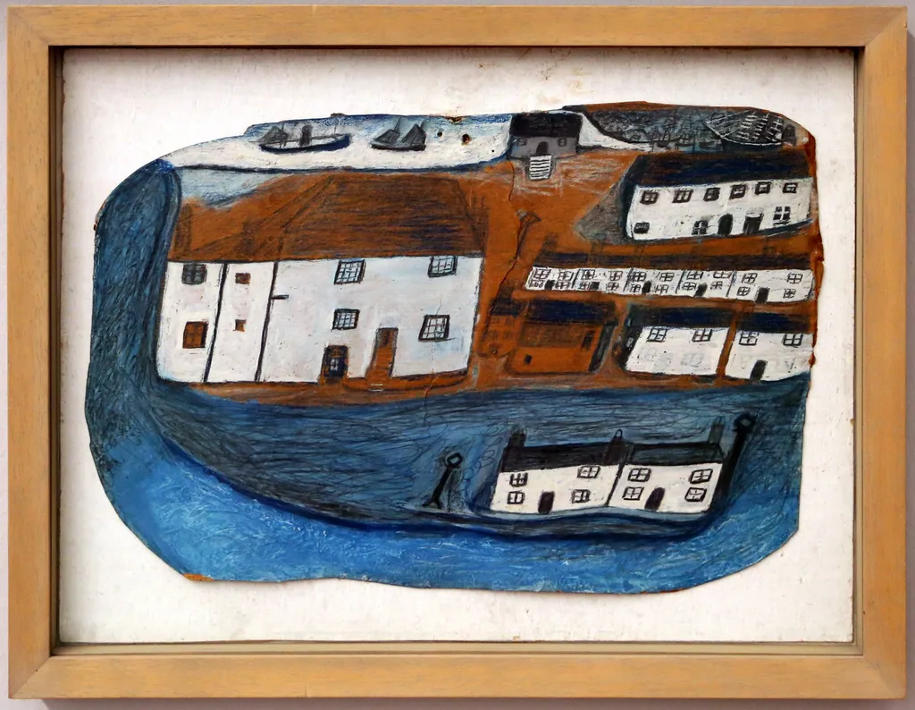 St. Ives, by Alfred Wallis, unspecified, 1928