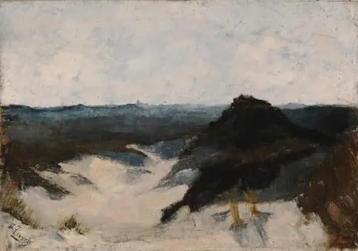 Rantamaisema, Knocke, by Alfred William Finch