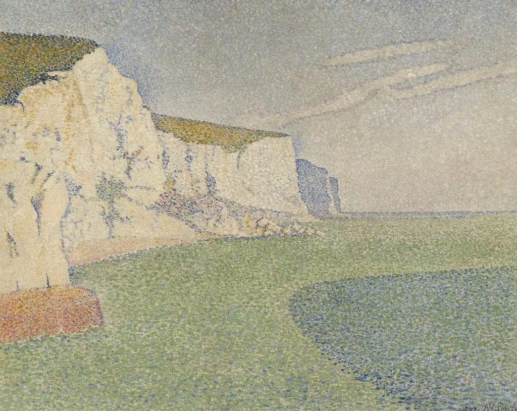 The Cliffs of Dover ; The Cliffs at South Foreland, by Alfred William Finch