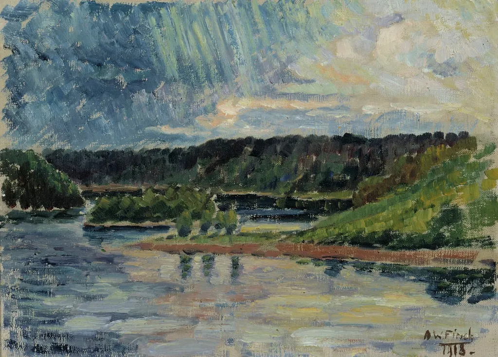 Ukonilma, by Alfred William Finch, unspecified