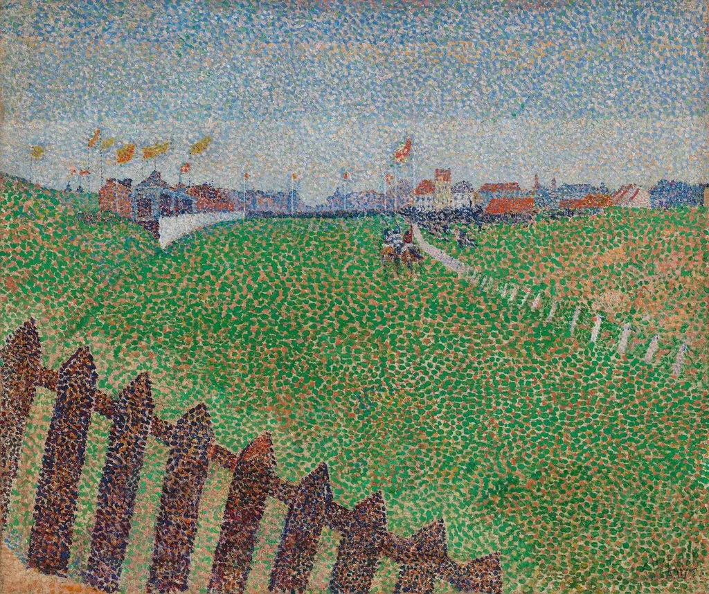 Wellingtonin kilpa-ajorata, tihkusade (Ostende), by Alfred William Finch, unspecified