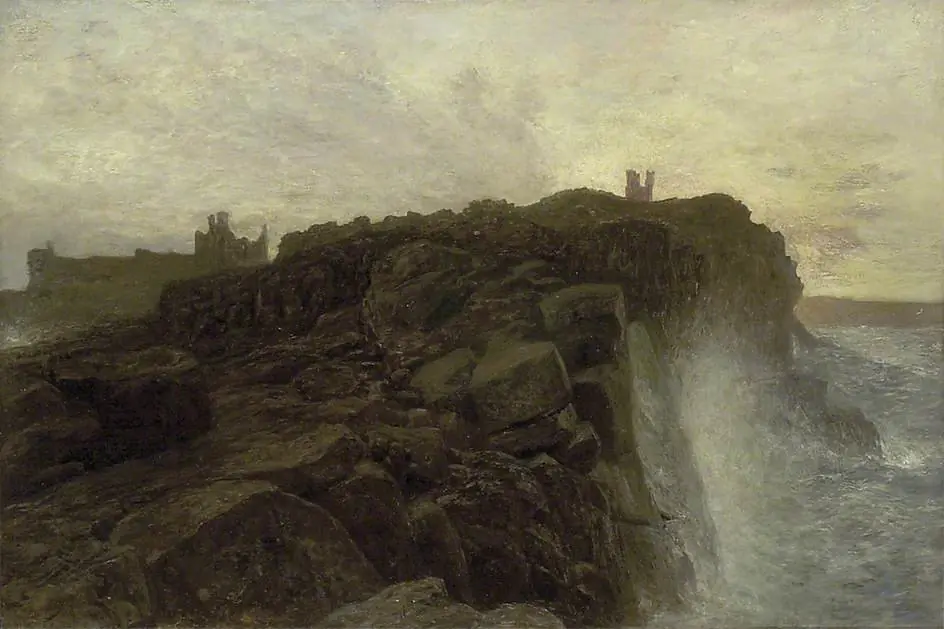 Dunstanborough, by Alfred William Hunt