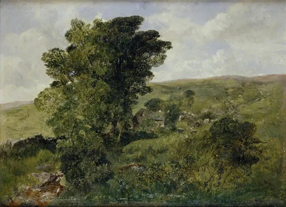 View of Nantlle, Caernarvonshire, by Alfred William Hunt
