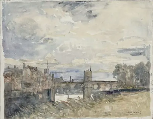 The Bridge, St. Ives, Huntingdonshire, by Alfred William Rich