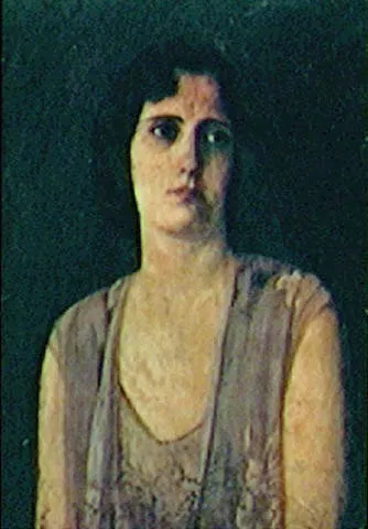 Portrait of a Lady, by Alfredo Andersen, oil, 1907