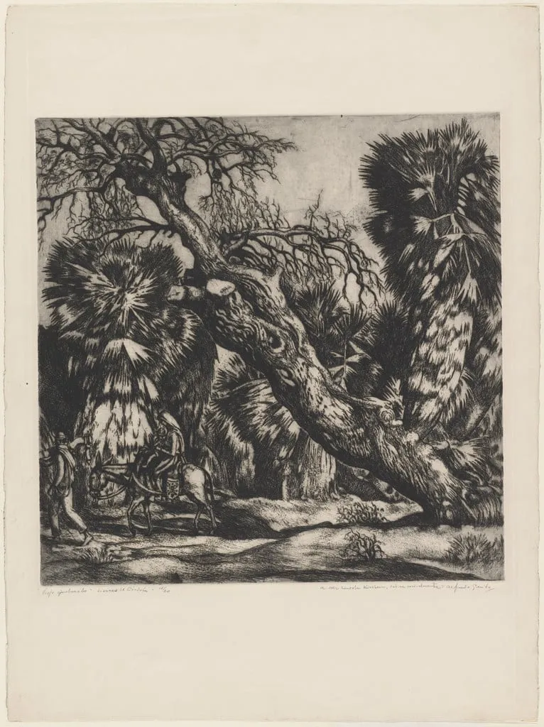 Untitled, by Alfredo Guido, ink, 1932