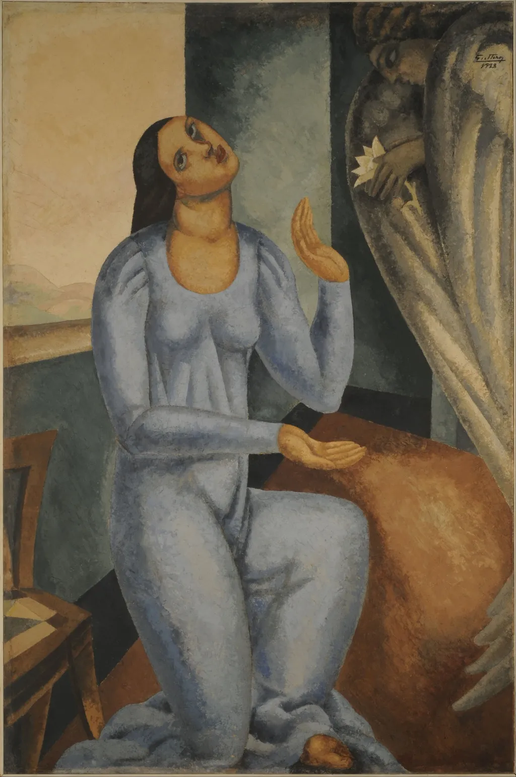 Anunciación, by Alfredo Guttero, unspecified, 1928
