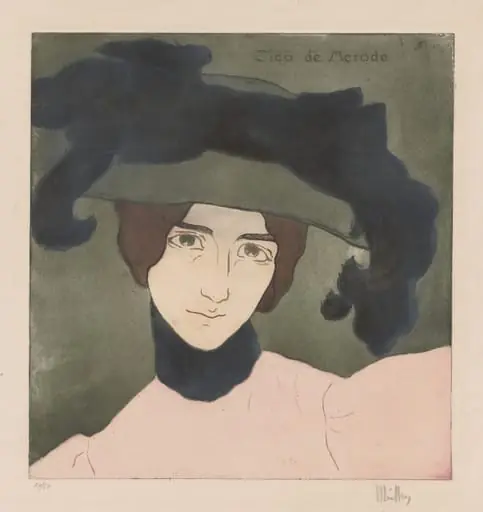 Cléo de Mérode, by Alfredo Müller