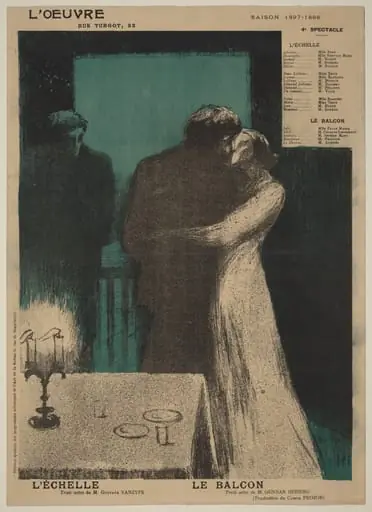 L'Echelle; Le Balcon, by Alfredo Müller