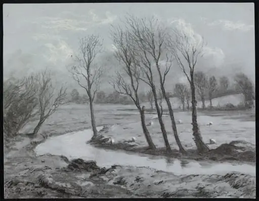 River Brett, by Algernon Newton