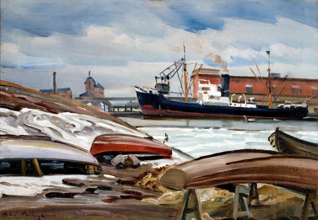 Helsingin satama, Jätkäsaaren laituri, by Ali Munsterhjelm