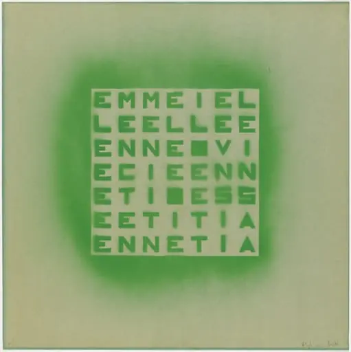 Untitled, by Alighiero Boetti
