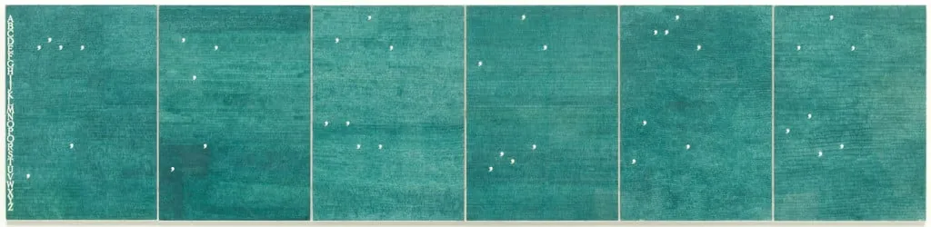 Untitled, by Alighiero Boetti, 1974